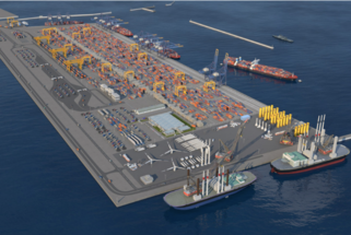 The Port of Gdynia is the only one with an increase in 2020. It starts with a new investment