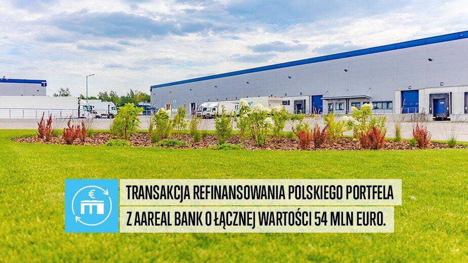 Accolade increases the profitability of its Polish industrial real property portfolio through the EUR 54 million refinancing by Aareal Bank