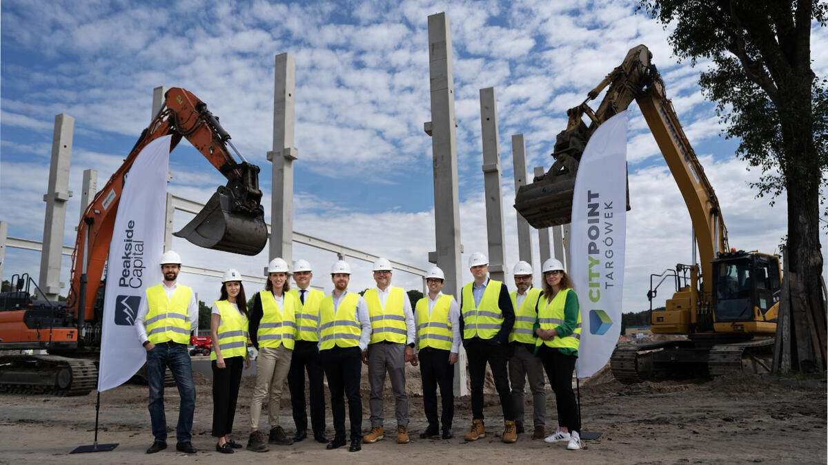 Investment in Targówek: Construction of Modern Building C2 at City Point Targówek.