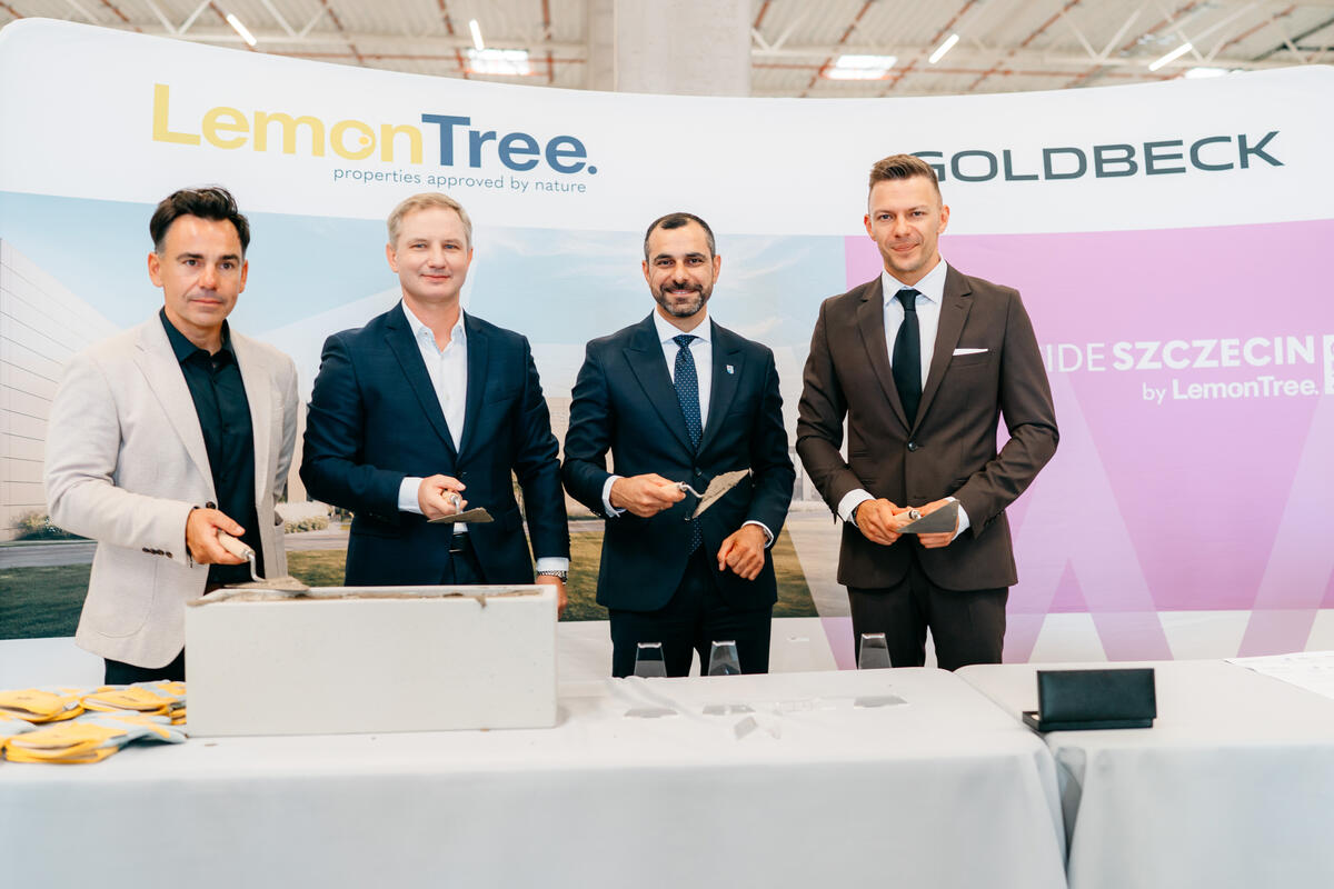 WESTSIDE SZCZECIN NEO: cornerstone laid. New LemonTree facility to be completed in 2026