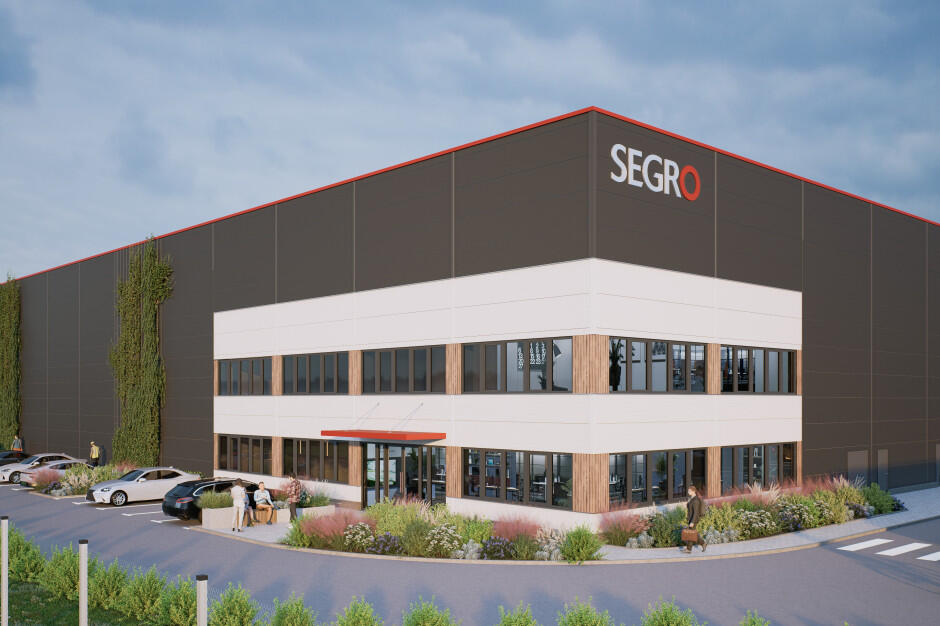 New Sustainable Segro Warehouse & Office Space Near Warsaw Ready for Your Business