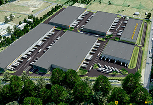 Warehouses to let in Waimea Logistic Park Bydgoszcz
