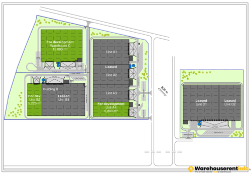 Warehouses to let in GLP Toruń Logistics Centre