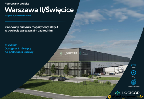 Warehouses to let in Logicor Swiecice II Building 1