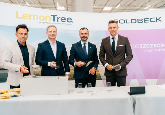 WESTSIDE SZCZECIN NEO: cornerstone laid. New LemonTree facility to be completed in 2026